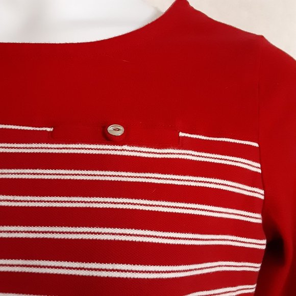 COTTON BLEND KNIT TOP - Picture 4 of 9